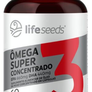 Ômega 3 Super Concentrado EPA 660mg DHA 440mg - Certificação Internacional MEG-3 – 60 Cápsulas-radardasaude