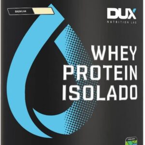 Whey Protein Isolado Baunilha Pote 900g – Contribui para os Resultados e Auxilia a Recuperação Muscular – Dux Human Health