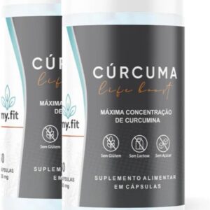 51M0ER7YlPL._AC_SL1200_.jpg Kit 2x Cúrcuma Life Boost (Curcumina) 700mg, Total 120 Softgels-radardasaude