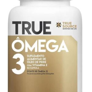 True Source Ômega 3 Com Vitamina E - 180 Cápsulas -