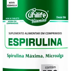 Espirulina Unilife 150 Comprimidos 1000mg-radardasaude