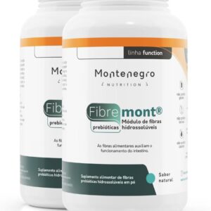 KIT 2x Fibremont 300 g - Módulo de fibras prebióticas solúveis - Montenegro Nutrition
