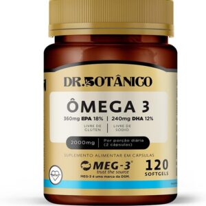 OMEGA 3 EPA + DHA 2.000MG 120 SOFTGELS DR. BOTANICO