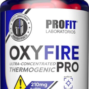 Termogênico Oxy Fire Pro 60 Cápsulas - Profit Laboratórios