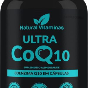 61BleDPZJLL._AC_SL1500_.jpg Coenzima Q10 200mg - 1 Pote com 60 Cápsulas de 400mg-radardasaude