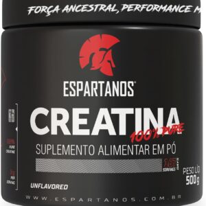 Creatina Monohidratada 100% Pura - Espartanos (500g)