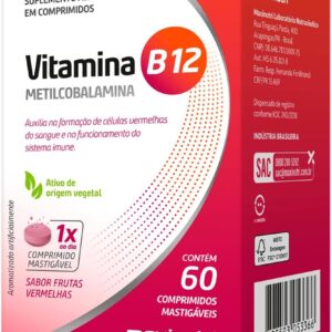 Maxinutri Vitamina B12 Comprimidos Mastigáveis (60 Comp) Único