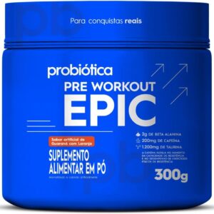61VvQsUGJ0L._AC_SL1112_.jpg Epic Pré Treino 300g - Probiotica (Guaraná com Laranja)-radardasaude