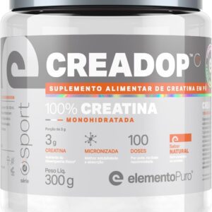 CREADOP SPORT Creatina 100% Monoidratada 300g - elementoPuro