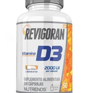 Nutrends Revigoran Vitamina D3 2000Ui - 60 Cápsulas - Nutracaps