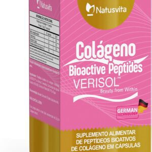 Colágeno Verisol Puro (01 Frasco. 120 cápsulas)-radardasaude