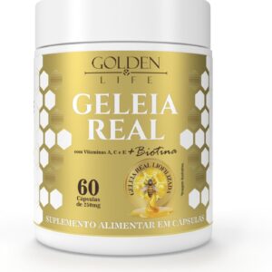 APISVIDA Geleia Real com Vitaminas A, C, E e Biotina – 60 Cápsulas | 250mg Cada |-radardasaude