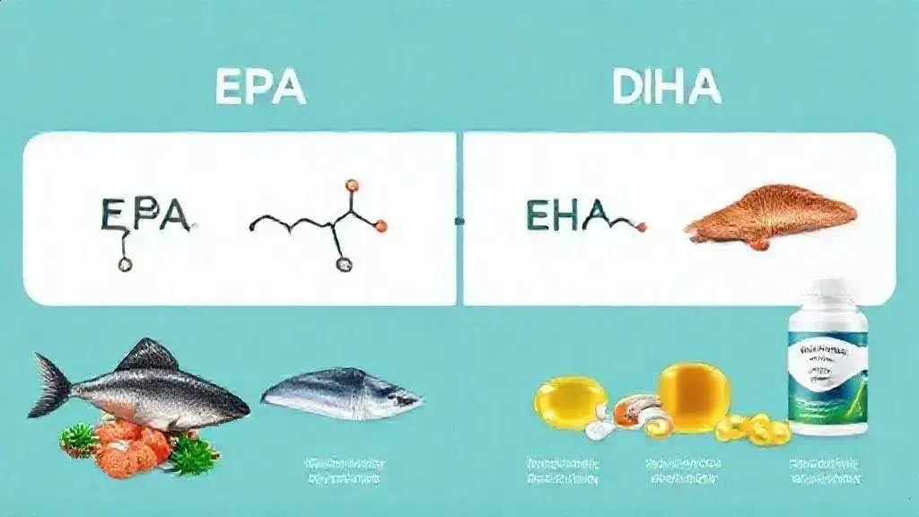 A diferença entre EPA e DHA A diferença entre EPA e DHA