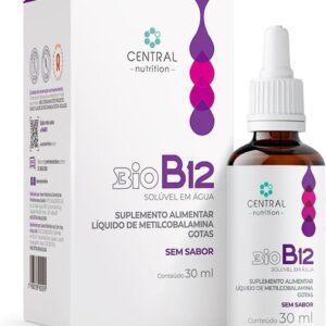 Central Nutrition, Vitamina B12 Gotas 30 ml Central Nutrition-radardasaude