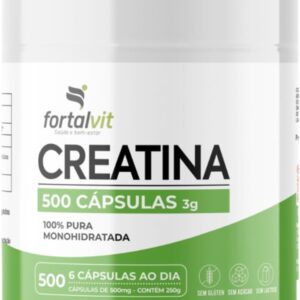 51DUjE3l57L._AC_SL1080_.jpg Creatina 500 Cápsulas,100% Pura - Creatine Monohydrate 250g, Fortalvit