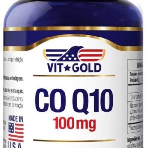 CoQ10 Coenzima Q10 100mg Vitgold 30 cápsulas