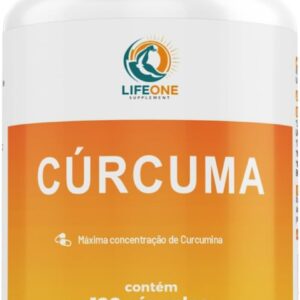 Curcuma Longa 500mg, 120 Cápsulas, Life One