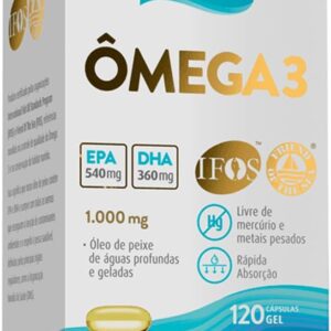 Ômega 3 1000mg 120 cápsulas Equaliv