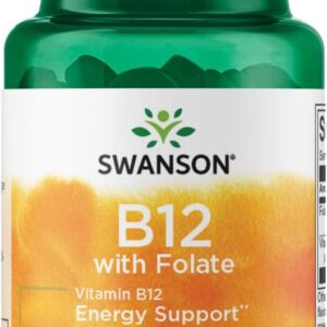 615m8WD4-LL._AC_SL1200_.jpg Vitamina B12 com Folato Swanson 60 Pastilhas Importado-radardasaude