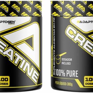 2x Creatine 100% Pure (300g) Adaptogen
