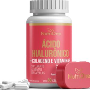 Ácido Hialurônico + Biotina e Vitaminas 60 Cápsulas - Nutrione-radardasaude