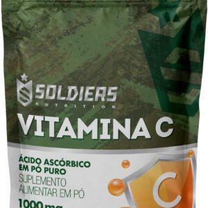 Vitamina C em Pó - Ácido Ascórbico 1Kg - 100% Puro Importado - Soldiers Nutrition-radardasaude