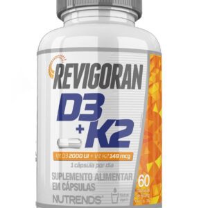 Nutrends Revigoran Vitamina D3 2000Ui + K2 229% Idr 60 Cápsulas