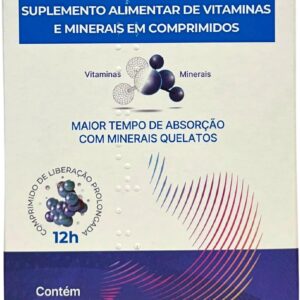 Suplemento Alimentar Multivitamínico Vitaminas Minerais Essenciais Bariat XR 30 Comprimidos-radardasaude