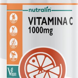 71eaOdoktUS._AC_SL1500_.jpg Nutralin Vitamina C 1000Mg 60 Comprimidos