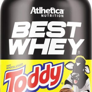 Atlhetica Nutrition Best Whey Achocolatado Toddy Athletica Nutrition 900G.-radardasaude
