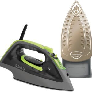 Ferro a Vapor Arno Smartgliss com Base Cerâmica, Tecnologia Smart, Desligamento Automático e Modo Economia de Energia, 1520W, Verde e Cinza, FSC1 110V-radardasaude