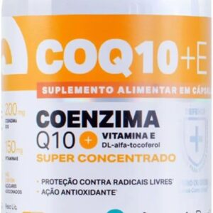 51T3Tv2tDvL._AC_SL1200_.jpg Coenzima Q10 + Vitamina E (60 caps), Único, Elemento Puro