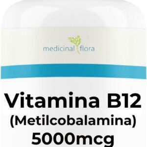 Vitamina B12 Metilcobalamina 5000mcg - 120 Cápsulas-radardasaude