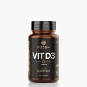 51hR5RqQ-pL._AC_SL1251_.jpg Vit D3-2000 UI - 120 Cápsulas - Essential Nutrition