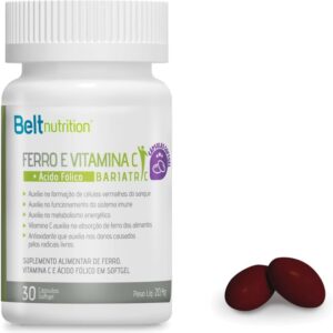 Multivitamínico Belt Ferro Com Vitamina C+Ãcido Fólico Bariatric-radardasaude