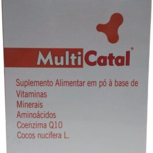 Multicatal - 30 Sachês sabor Frutas Vermelhas