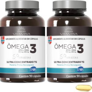 61225ASkJVL._AC_SL1000_.jpg Ômega 3 da Noruega Ultra Concentrado TG Certificado IFOS (2 frascos)