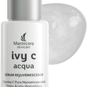 Sérum Rejuvenescedor Facial Ivy C Acqua – 30ml – Vitamina C Pura – Hidratação Tripla e Controle de Oleosidade – Mantecorp-radardasaude