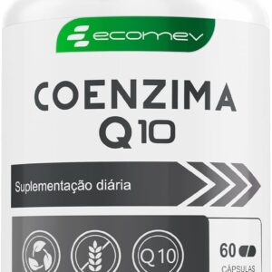 Coenzima Q10 500Mg Formula Pura Concentrada - 60 Cápsulas - Ecomev