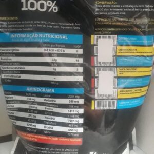 Whey Protein 100% Refil (900g), Morango-radardasaude