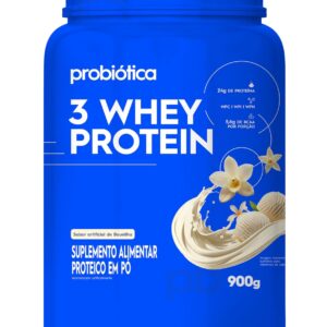 Probiótica 3 Whey Protein (900G) Baunilha