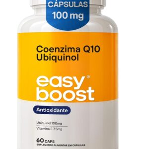 71nhspWmc8L._AC_SL1500_.jpg Coenzima Q10 100% Ubiquinol Easy Boost + Vitamina E com TCM 100mg 60 Capsulas-radardasaude