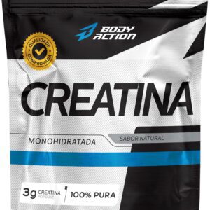 Creatina Monohidratada 500g - 100% Pura - Bodyaction