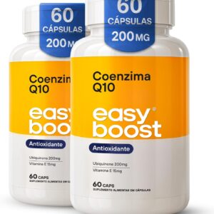 Coenzima Q10 + Vitamina E + Tcm Easy Boost Kit 2x 60 capsulas total de 120 capsulas-radardasaude