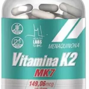 Vitamina K2 (MK7 149,06mcg) - 60 Cápsulas - Health Labs