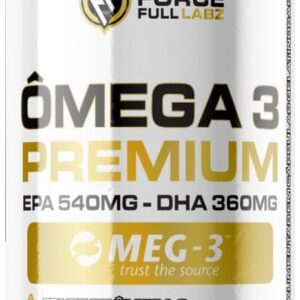 516qx8FXcXL._AC_SL1200_.jpg Force Full Labz - Óleo de peixe TG MEG-3 Ômega 3 120 Cápsulas 1000mg EPA/DHA-radardasaude