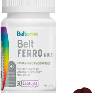 Multivitamínico Belt Ferro Com Vitamina C+Ãcido Fólico-radardasaude