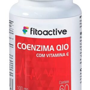Coenzima Q10 CoQ10 100 MG 60 Cápsulas Fitoactive