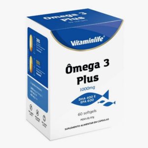 Vitaminlife OMEGA 3 PLUS 1000 MG (DHA 400 E EPA 600)