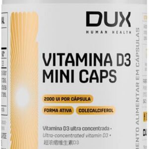 Dux - Vitamina D3-2000UI - 50mcg - 120 cáps